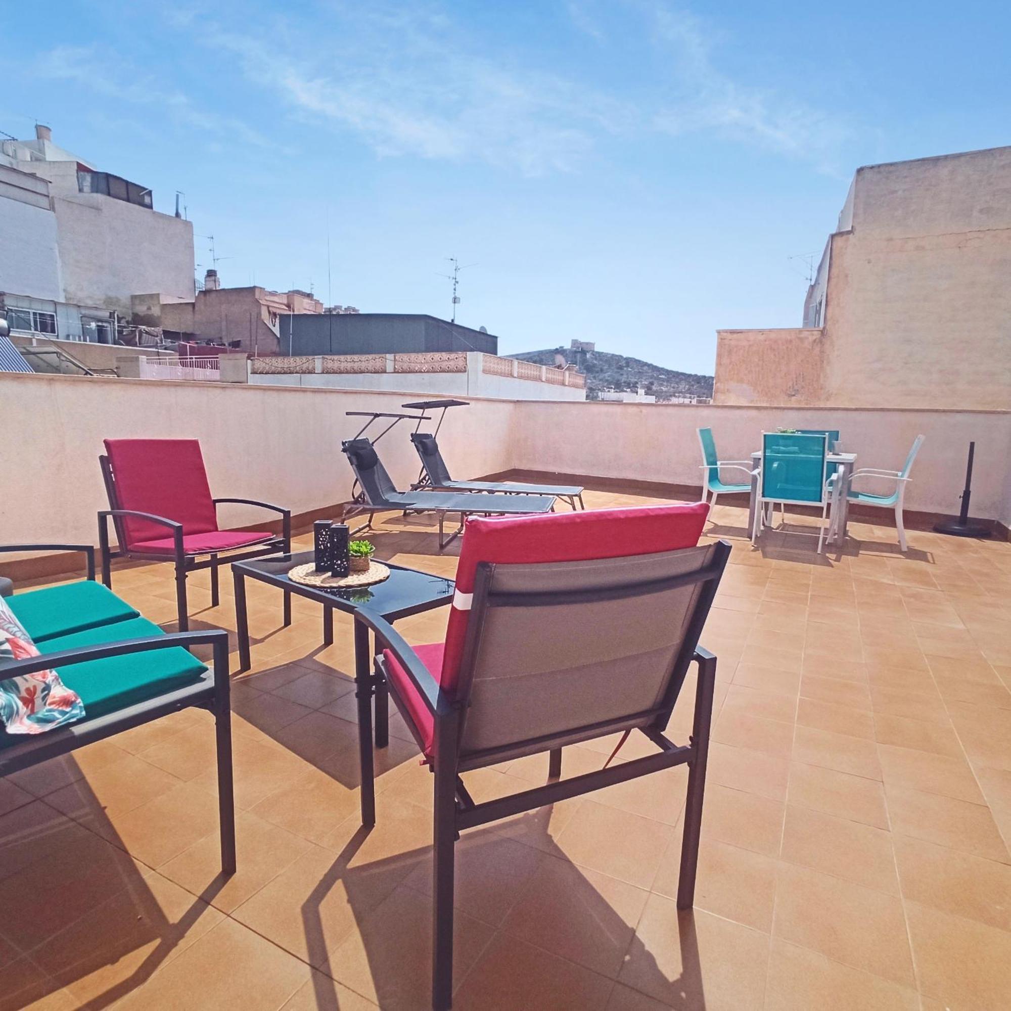 Apartament Avenida Principal - Gran Terraza Con Parking - By Aloha Palma Águilas Zewnętrze zdjęcie